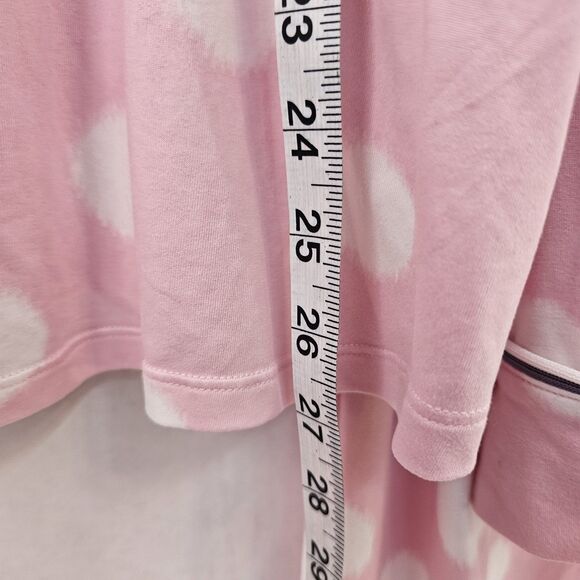 Simply Vera Wang Pajama Loungewear Pink White Polka Dot Sz XXL Soft Comfort S367 - Picture 4 of 11